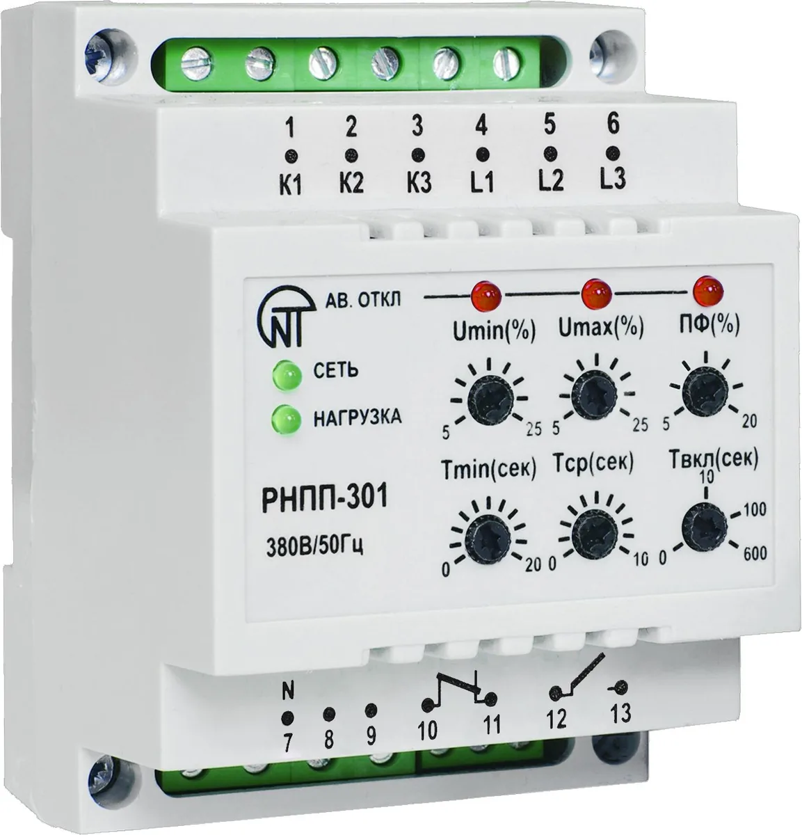 Реле напряжения РНПП-301 A8100-114063