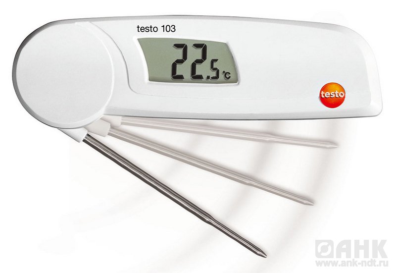Компактный складной термометр Testo 103