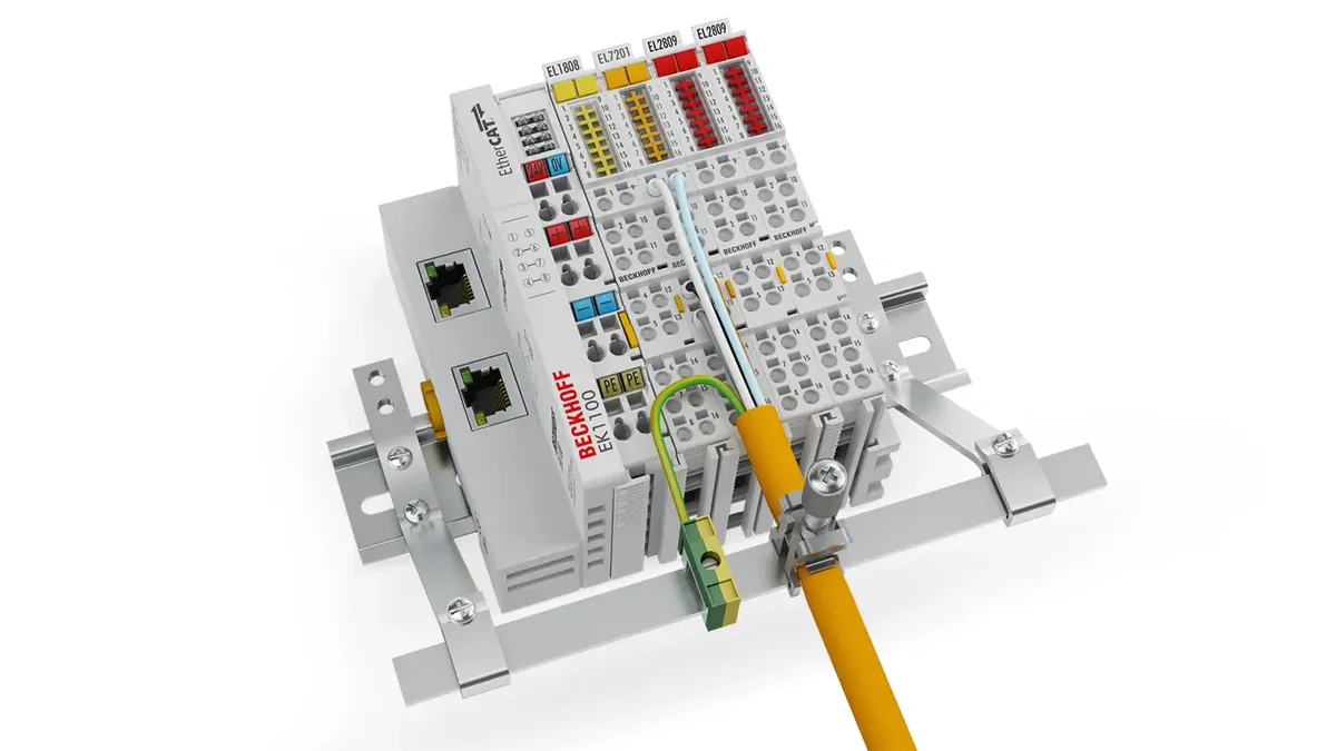 Держатель монтажной рейки Beckhoff ZB8520