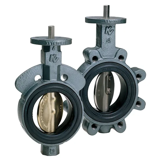 Запорный клапан-бабочка Emerson Keystone Figure 1/2