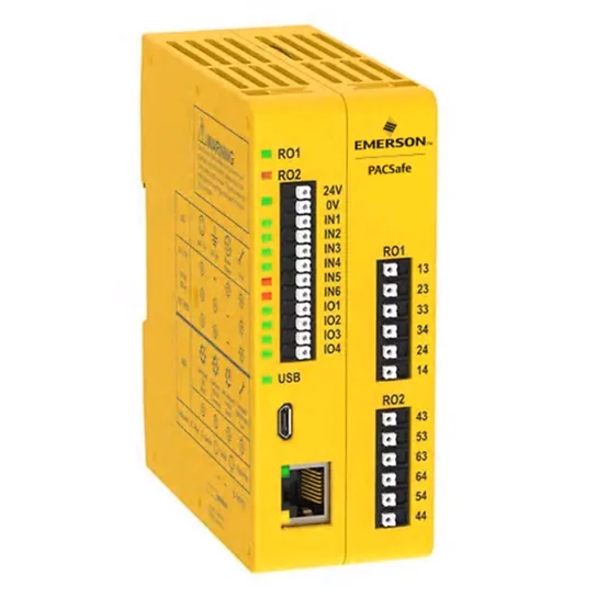 Настраиваемый контроллер безопасности Emerson PACSafe