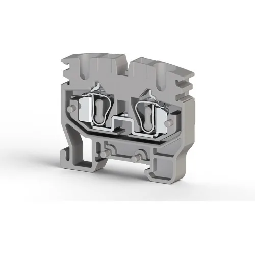 Миниклеммник пружинный на монт.плату, 2,5 мм.кв. серый KLEMSAN MYKR 2,5 306509