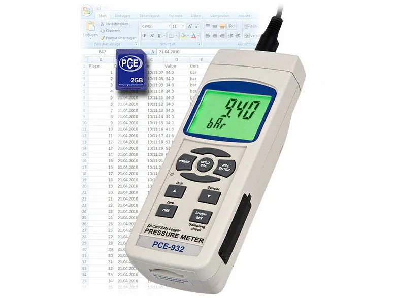 Манометр PCE 932