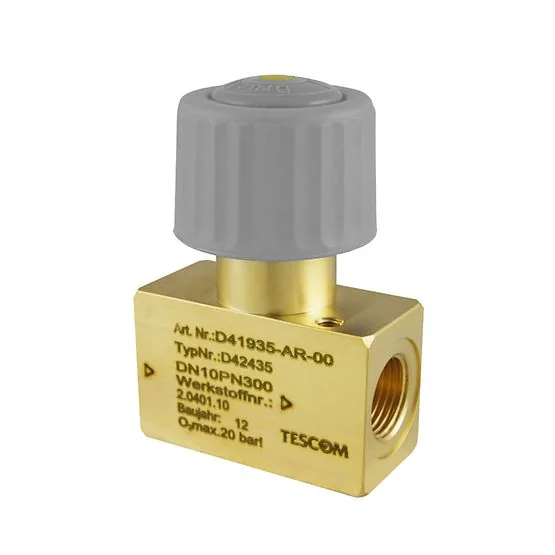 Газовый клапан высокого давления Emerson TESCOM