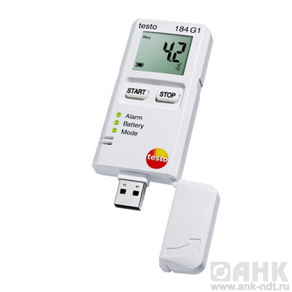 Логгер данных температуры, влажности и ударной нагрузки testo 184 G1