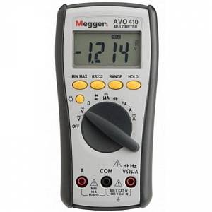 Поверка мультиметра Megger AVO410